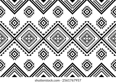 Geometric design fabric pattern, seamless, wallpaper, clothing, carpet, ikat,fiber, yarn and shawl. Asian Indian. Abstract background