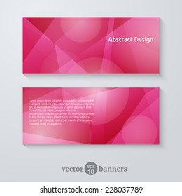 Geometric design for flyers, banners and presentations.