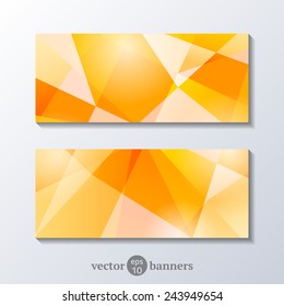 Geometric design for flyers, banners and presentations.