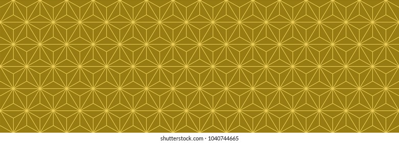 geometric design of gold for pattern and background,vector illustration.