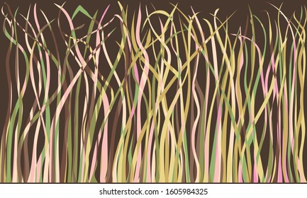 Geometric design of grass. Use as a background, wallpaper, backdrop. Organic, and vibrant.