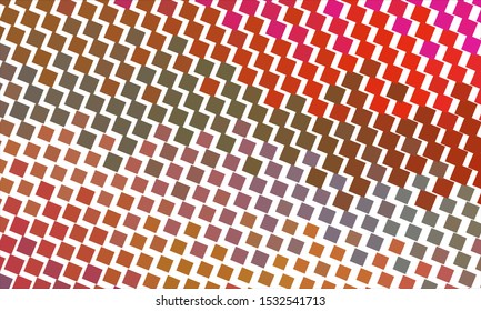 Geometric design halftone with a set of colorful abstract circles. Multicolor, rainbow vector layout with lines, rectangles. Decorative design in an abstract style with rectangles. EPS 10 Vector