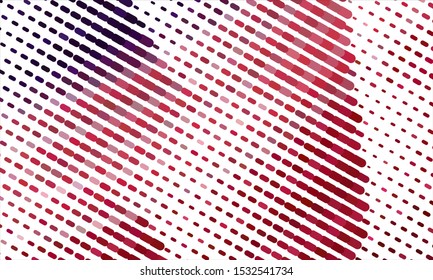 Geometric design halftone with a set of colorful abstract circles. Multicolor, rainbow vector layout with lines, rectangles. Decorative design in an abstract style with rectangles. EPS 10 Vector