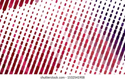 Geometric design halftone with a set of colorful abstract circles. Multicolor, rainbow vector layout with lines, rectangles. Decorative design in an abstract style with rectangles. EPS 10 Vector