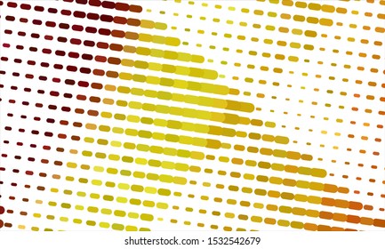 Geometric design halftone with a set of colorful abstract circles. Multicolor, rainbow vector layout with lines, rectangles. Decorative design in an abstract style with rectangles. EPS 10 Vector