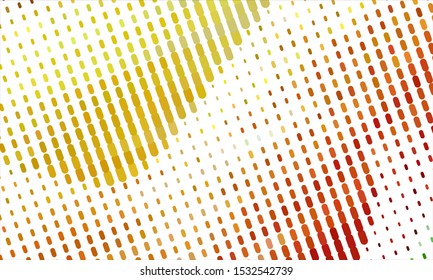 Geometric design halftone with a set of colorful abstract circles. Multicolor, rainbow vector layout with lines, rectangles. Decorative design in an abstract style with rectangles. EPS 10 Vector
