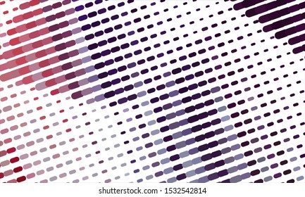 Geometric design halftone with a set of colorful abstract circles. Multicolor, rainbow vector layout with lines, rectangles. Decorative design in an abstract style with rectangles. EPS 10 Vector