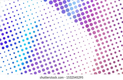 Geometric design halftone with a set of colorful abstract circles. Multicolor, rainbow vector layout with lines, rectangles. Decorative design in an abstract style with rectangles. EPS 10 Vector