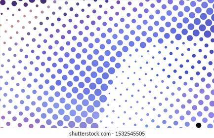 Geometric design halftone with a set of colorful abstract circles. Multicolor, rainbow vector layout with lines, rectangles. Decorative design in an abstract style with rectangles. EPS 10 Vector