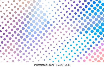 Geometric design halftone with a set of colorful abstract circles. Multicolor, rainbow vector layout with lines, rectangles. Decorative design in an abstract style with rectangles. EPS 10 Vector