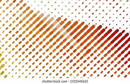 Geometric design halftone with a set of colorful abstract circles. Multicolor, rainbow vector layout with lines, rectangles. Decorative design in an abstract style with rectangles. EPS 10 Vector