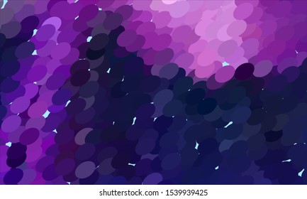 Geometric design halftone with a set of colorful abstract circles. Multicolor, rainbow vector layout with lines, rectangles. Decorative design in an abstract style with rectangles. EPS 10 Vector