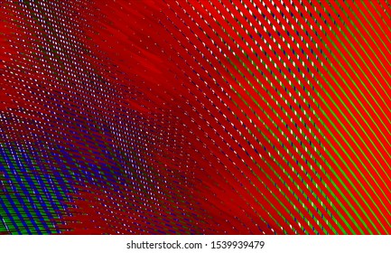 Geometric design halftone with a set of colorful abstract circles. Multicolor, rainbow vector layout with lines, rectangles. Decorative design in an abstract style with rectangles. EPS 10 Vector