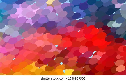 Geometric design halftone with a set of colorful abstract circles. Multicolor, rainbow vector layout with lines, rectangles. Decorative design in an abstract style with rectangles. EPS 10 Vector