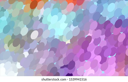 Geometric design halftone with a set of colorful abstract circles. Multicolor, rainbow vector layout with lines, rectangles. Decorative design in an abstract style with rectangles. EPS 10 Vector