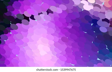 Geometric design halftone with a set of colorful abstract circles. Multicolor, rainbow vector layout with lines, rectangles. Decorative design in an abstract style with rectangles. EPS 10 Vector