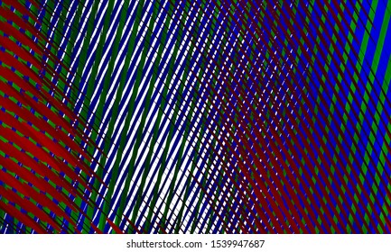 Geometric design halftone with a set of colorful abstract circles. Multicolor, rainbow vector layout with lines, rectangles. Decorative design in an abstract style with rectangles. EPS 10 Vector