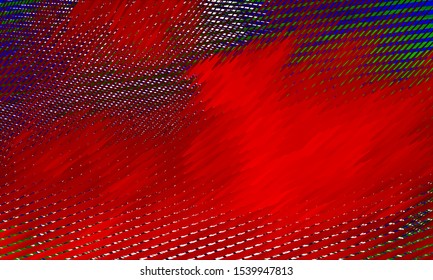 Geometric design halftone with a set of colorful abstract circles. Multicolor, rainbow vector layout with lines, rectangles. Decorative design in an abstract style with rectangles. EPS 10 Vector