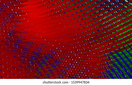 Geometric design halftone with a set of colorful abstract circles. Multicolor, rainbow vector layout with lines, rectangles. Decorative design in an abstract style with rectangles. EPS 10 Vector