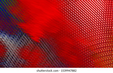 Geometric design halftone with a set of colorful abstract circles. Multicolor, rainbow vector layout with lines, rectangles. Decorative design in an abstract style with rectangles. EPS 10 Vector