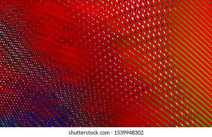 Geometric design halftone with a set of colorful abstract circles. Multicolor, rainbow vector layout with lines, rectangles. Decorative design in an abstract style with rectangles. EPS 10 Vector