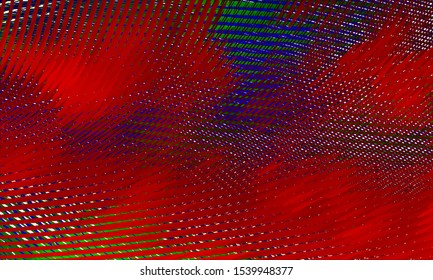 Geometric design halftone with a set of colorful abstract circles. Multicolor, rainbow vector layout with lines, rectangles. Decorative design in an abstract style with rectangles. EPS 10 Vector