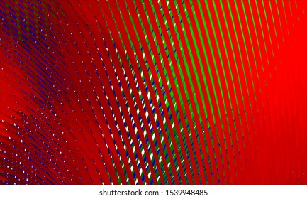 Geometric design halftone with a set of colorful abstract circles. Multicolor, rainbow vector layout with lines, rectangles. Decorative design in an abstract style with rectangles. EPS 10 Vector