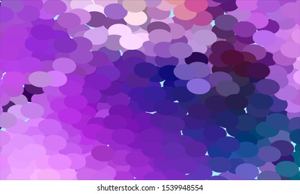 Geometric design halftone with a set of colorful abstract circles. Multicolor, rainbow vector layout with lines, rectangles. Decorative design in an abstract style with rectangles. EPS 10 Vector