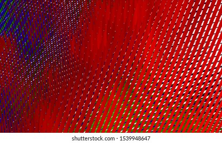 Geometric design halftone with a set of colorful abstract circles. Multicolor, rainbow vector layout with lines, rectangles. Decorative design in an abstract style with rectangles. EPS 10 Vector