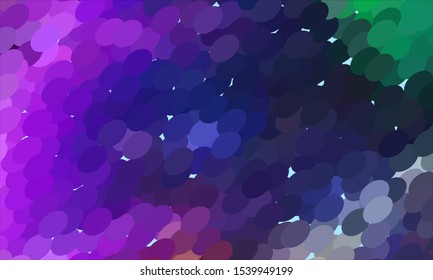 Geometric design halftone with a set of colorful abstract circles. Multicolor, rainbow vector layout with lines, rectangles. Decorative design in an abstract style with rectangles. EPS 10 Vector