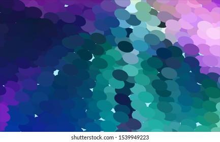 Geometric design halftone with a set of colorful abstract circles. Multicolor, rainbow vector layout with lines, rectangles. Decorative design in an abstract style with rectangles. EPS 10 Vector