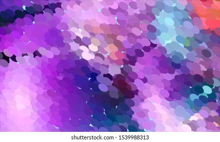 Geometric design halftone with a set of colorful abstract circles. Multicolor, rainbow vector layout with lines, rectangles. Decorative design in an abstract style with rectangles. EPS 10 Vector