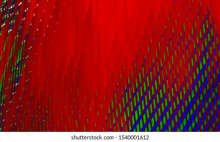 Geometric design halftone with a set of colorful abstract circles. Multicolor, rainbow vector layout with lines, rectangles. Decorative design in an abstract style with rectangles. EPS 10 Vector