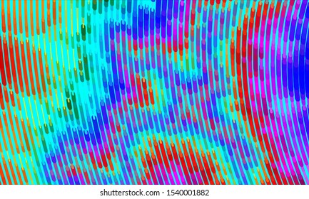 Geometric design halftone with a set of colorful abstract circles. Multicolor, rainbow vector layout with lines, rectangles. Decorative design in an abstract style with rectangles. EPS 10 Vector