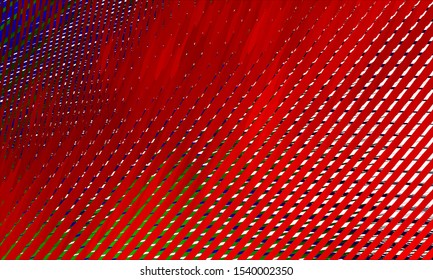 Geometric design halftone with a set of colorful abstract circles. Multicolor, rainbow vector layout with lines, rectangles. Decorative design in an abstract style with rectangles. EPS 10 Vector