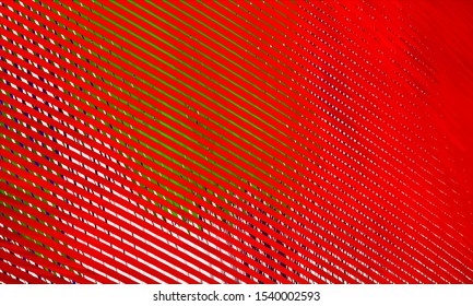Geometric design halftone with a set of colorful abstract circles. Multicolor, rainbow vector layout with lines, rectangles. Decorative design in an abstract style with rectangles. EPS 10 Vector