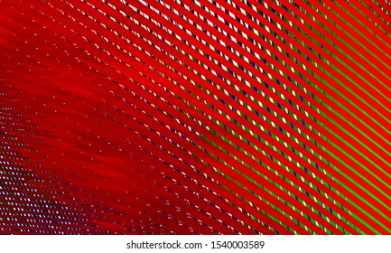 Geometric design halftone with a set of colorful abstract circles. Multicolor, rainbow vector layout with lines, rectangles. Decorative design in an abstract style with rectangles. EPS 10 Vector