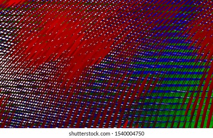 Geometric design halftone with a set of colorful abstract circles. Multicolor, rainbow vector layout with lines, rectangles. Decorative design in an abstract style with rectangles. EPS 10 Vector