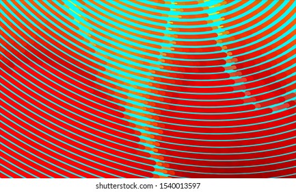Geometric design halftone with a set of colorful abstract circles. Multicolor, rainbow vector layout with lines, rectangles. Decorative design in an abstract style with rectangles. EPS 10 Vector