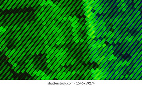 Geometric design halftone with a set of colorful abstract circles. Multicolor, rainbow vector layout with lines, rectangles. Decorative design in an abstract style with rectangles. EPS 10 Vector