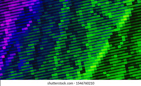 Geometric design halftone with a set of colorful abstract circles. Multicolor, rainbow vector layout with lines, rectangles. Decorative design in an abstract style with rectangles. EPS 10 Vector