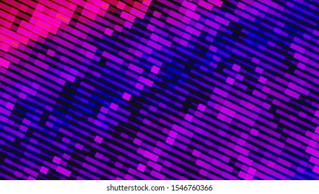 Geometric design halftone with a set of colorful abstract circles. Multicolor, rainbow vector layout with lines, rectangles. Decorative design in an abstract style with rectangles. EPS 10 Vector