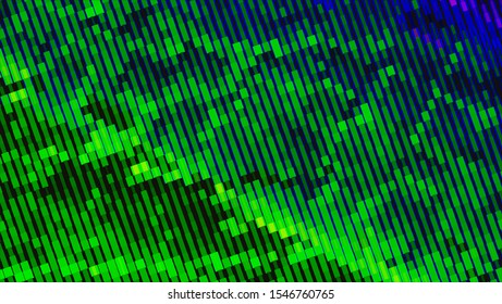 Geometric design halftone with a set of colorful abstract circles. Multicolor, rainbow vector layout with lines, rectangles. Decorative design in an abstract style with rectangles. EPS 10 Vector