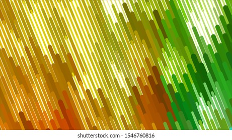 Geometric design halftone with a set of colorful abstract circles. Multicolor, rainbow vector layout with lines, rectangles. Decorative design in an abstract style with rectangles. EPS 10 Vector