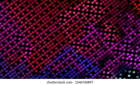 Geometric design halftone with a set of colorful abstract circles. Multicolor, rainbow vector layout with lines, rectangles. Decorative design in an abstract style with rectangles. EPS 10 Vector