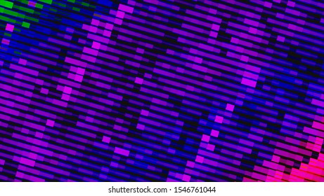 Geometric design halftone with a set of colorful abstract circles. Multicolor, rainbow vector layout with lines, rectangles. Decorative design in an abstract style with rectangles. EPS 10 Vector