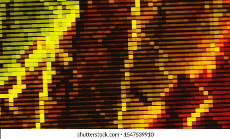 Geometric design halftone with a set of colorful abstract circles. Multicolor, rainbow vector layout with lines, rectangles. Decorative design in an abstract style with rectangles. EPS 10 Vector