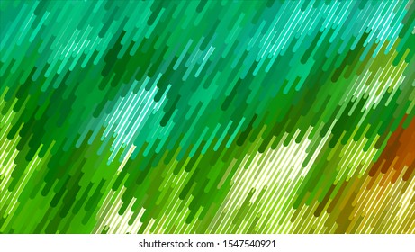 Geometric design halftone with a set of colorful abstract circles. Multicolor, rainbow vector layout with lines, rectangles. Decorative design in an abstract style with rectangles. EPS 10 Vector