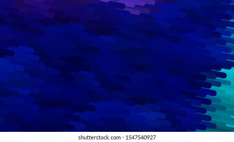 Geometric design halftone with a set of colorful abstract circles. Multicolor, rainbow vector layout with lines, rectangles. Decorative design in an abstract style with rectangles. EPS 10 Vector