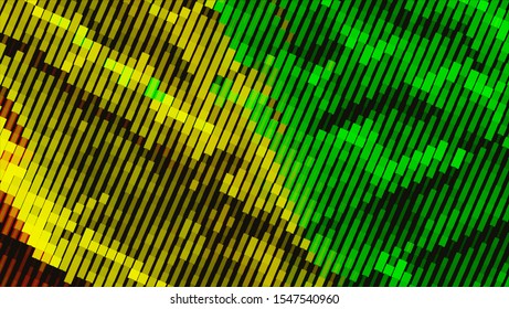 Geometric design halftone with a set of colorful abstract circles. Multicolor, rainbow vector layout with lines, rectangles. Decorative design in an abstract style with rectangles. EPS 10 Vector
